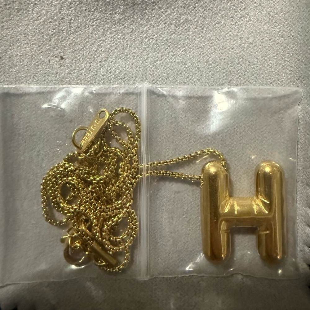 Brand New Initial “H” Necklace